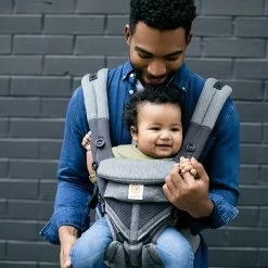 Ergobaby Porte-bébé Omni 360 Cool Air Mesh - Gris Chiné -Produits Pour Bébé er046118110 10