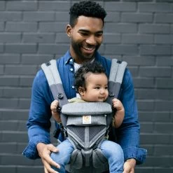 Ergobaby Porte-bébé Omni 360 Cool Air Mesh - Gris Chiné -Produits Pour Bébé er046118110 13