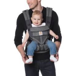 Ergobaby Porte-bébé Omni 360 Cool Air Mesh - Gris Chiné -Produits Pour Bébé er046118110 4