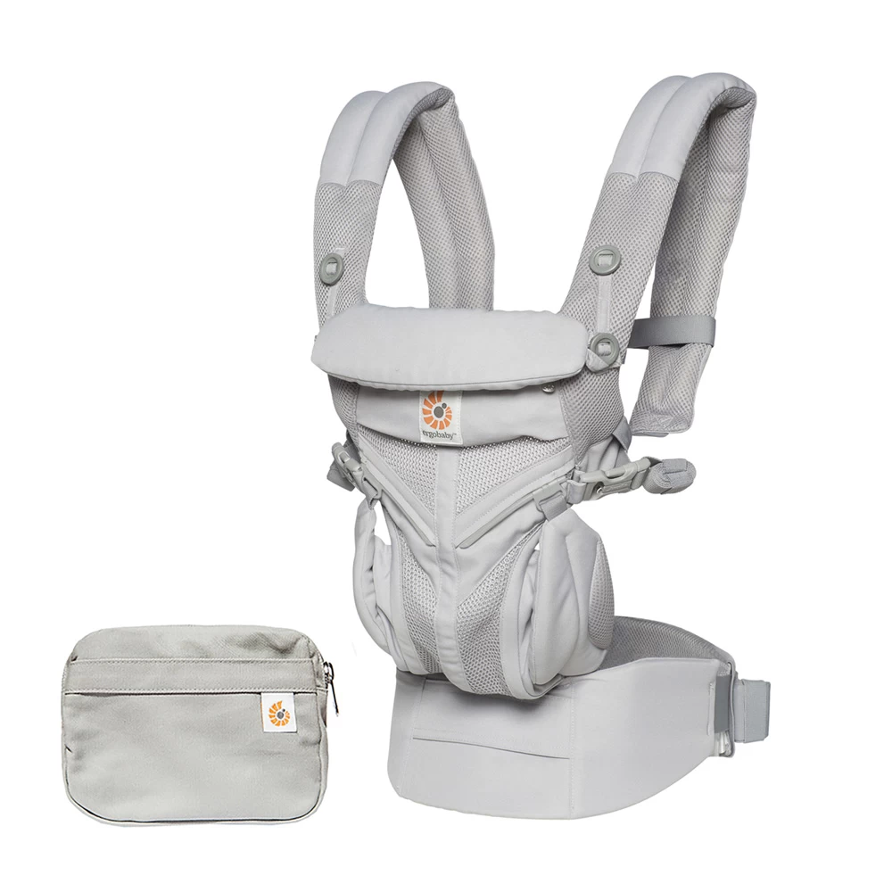 Ergobaby Porte-bébé Omni 360 Cool Air Mesh - Gris Perle 1 Ergobaby Porte-bébé Omni 360 Cool Air Mesh - Gris Perle