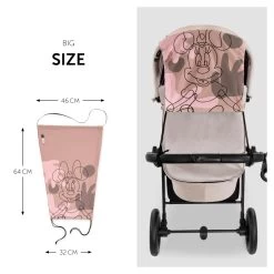 HAUCK Pare-soleil Universel Poussette Minnie Rose -Produits Pour Bébé ha030050717 2