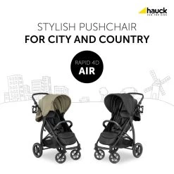 HAUCK Poussette Rapid 4d Air Black -Produits Pour Bébé ha041048488 10
