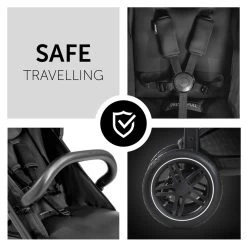 HAUCK Poussette Rapid 4d Air Black -Produits Pour Bébé ha041048488 2