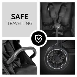 HAUCK Poussette Rapid 4d Air Black -Produits Pour Bébé ha041048488 8