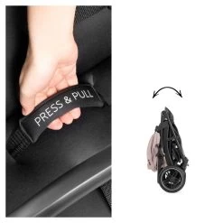 HAUCK Poussette Rapid 4d Dusty Rose -Produits Pour Bébé ha041048976 4