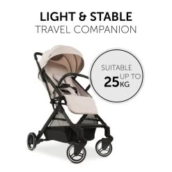 HAUCK Poussette Compacte Travel N Care Beige 18 HAUCK Poussette Compacte Travel N Care Beige -Produits Pour Bébé ha041060152 6