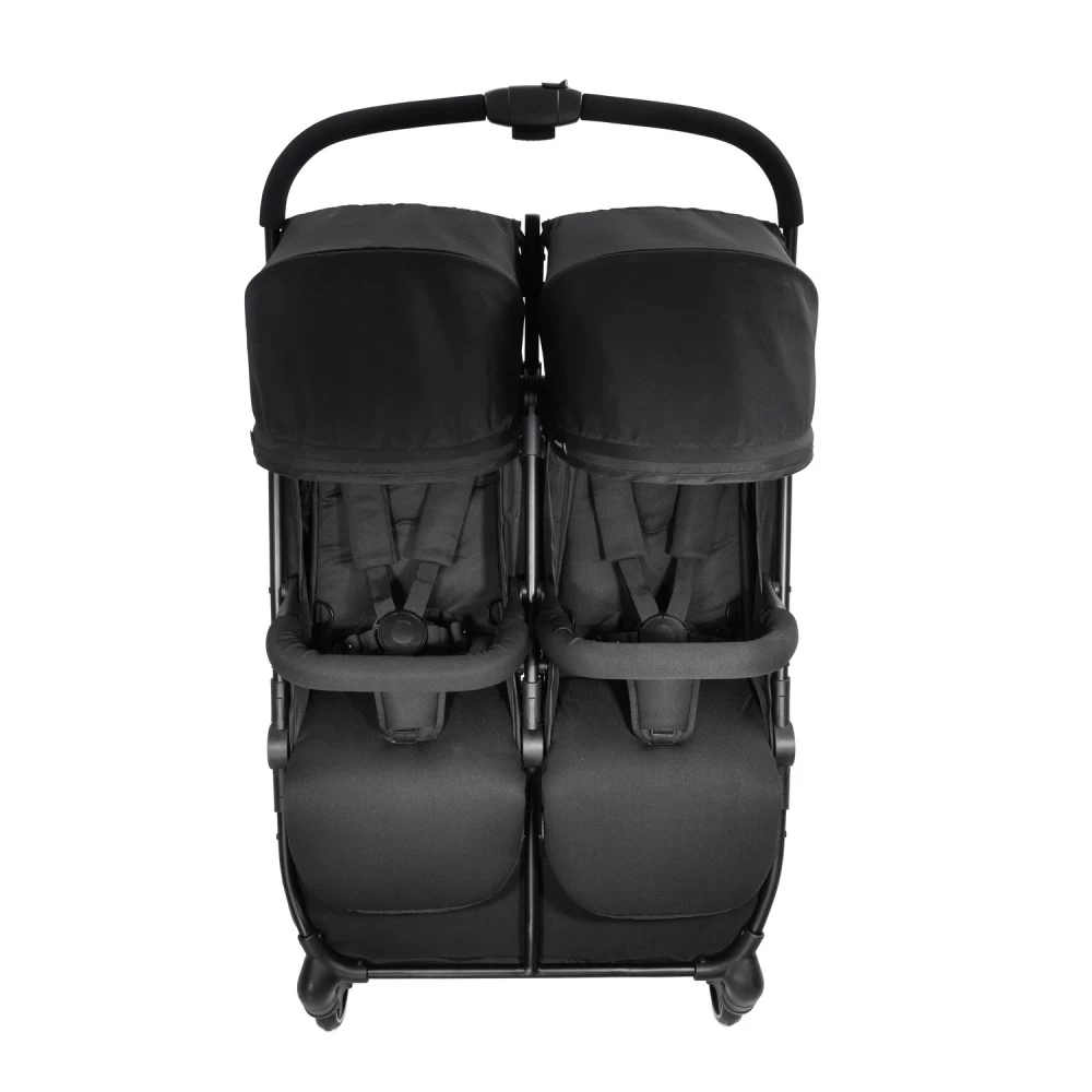 HAUCK Poussette Double Swift X Duo Black 2 HAUCK Poussette Double Swift X Duo Black – Image 2