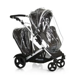 HAUCK Poussette Double Duett 2 Black -Produits Pour Bébé ha042000118 14