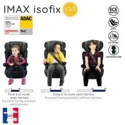 Siège Auto Imax Isofix Luxe Gris - Groupe 1/2/3 -Produits Pour Bébé ia032552609 3