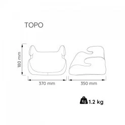 Rehauseur Topo Easyfix Silver - Groupe 3 5 Rehauseur Topo Easyfix Silver - Groupe 3 -Produits Pour Bébé ia032564985 2