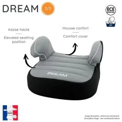 Rehauseur Dream Linea Bleu - Groupe 2/3 5 Rehauseur Dream Linea Bleu - Groupe 2/3 -Produits Pour Bébé ia032565111 2