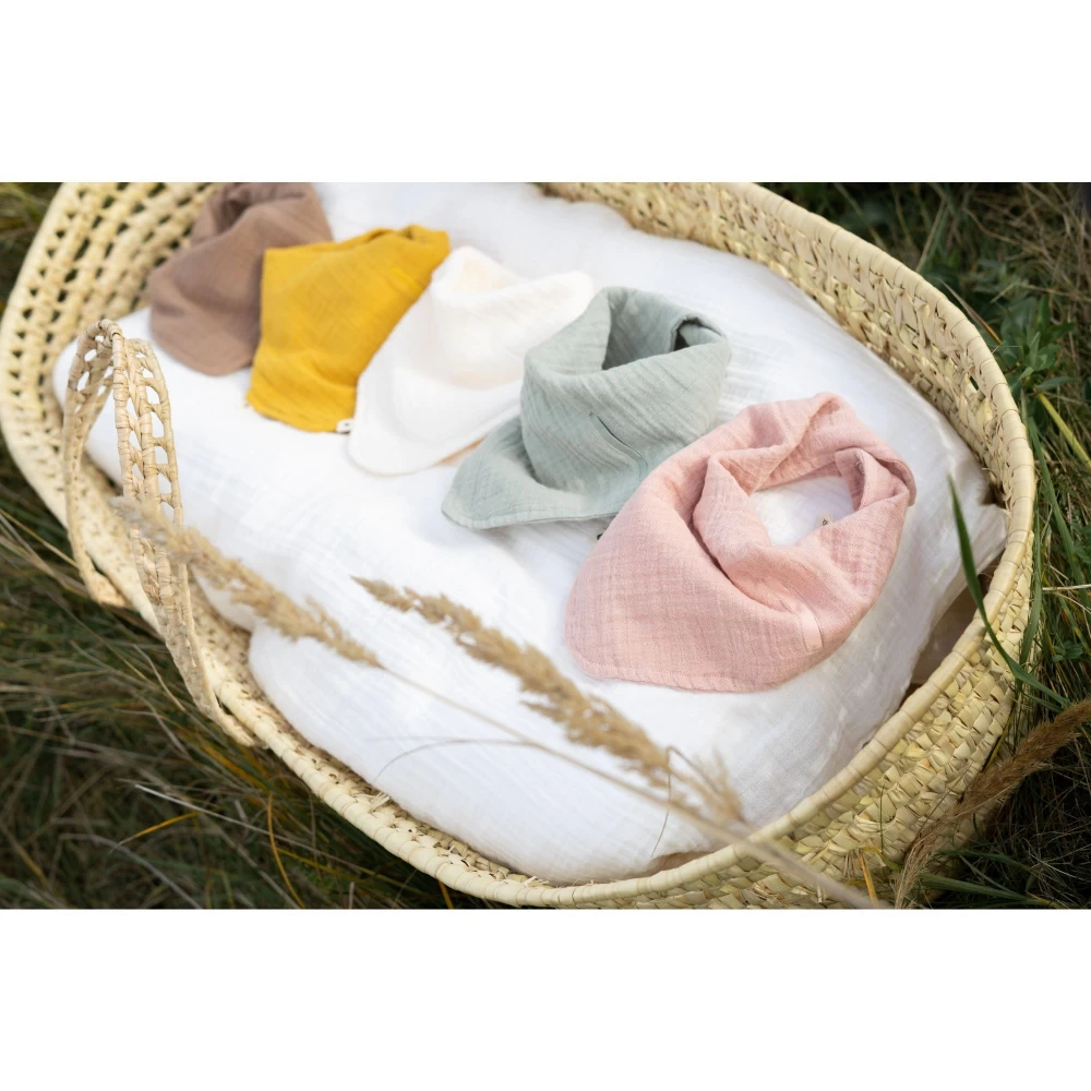 BIBS Bavoir Bandana Baby Blue 3 BIBS Bavoir Bandana Baby Blue – Image 3