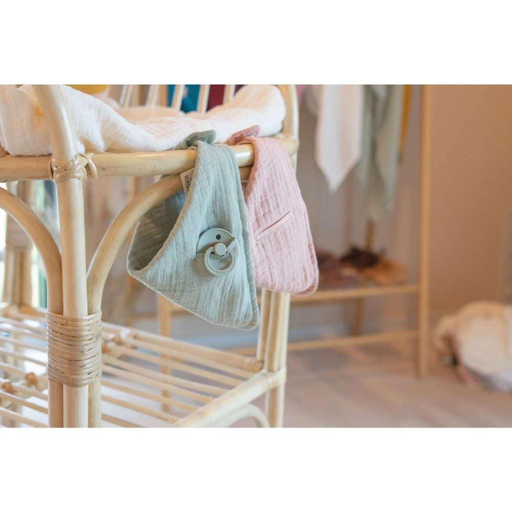 BIBS Bavoir Bandana Baby Blue 4 BIBS Bavoir Bandana Baby Blue – Image 4