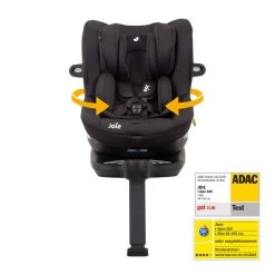 Joie Siège Auto I-size Spin 360 Coal Groupe 0+/1 8 Joie Siège Auto I-size Spin 360 Coal Groupe 0+/1 -Produits Pour Bébé ji032106781 2