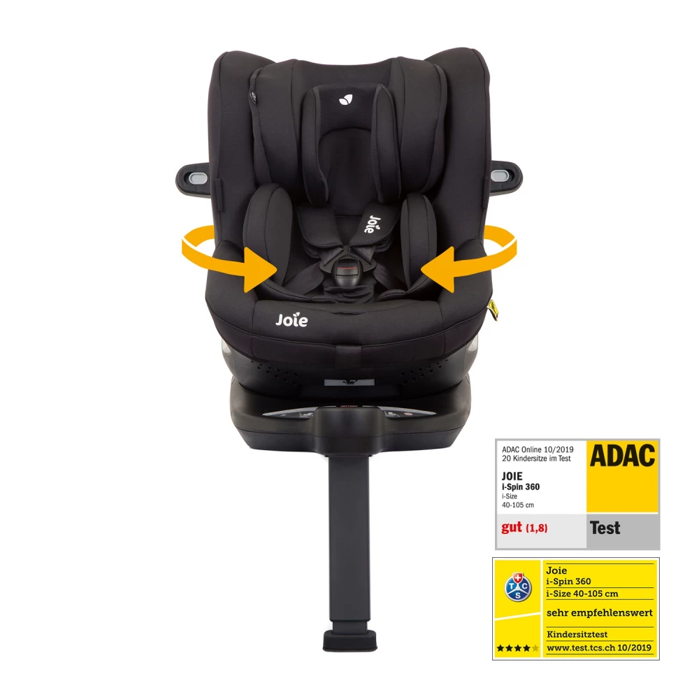 Joie Siège Auto I-size Spin 360 Coal Groupe 0+/1 3 Joie Siège Auto I-size Spin 360 Coal Groupe 0+/1 – Image 3