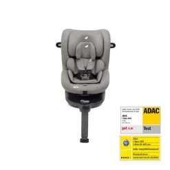 Joie Siège Auto I-size Spin 360 Grey Flannel Groupe 0+/1 -Produits Pour Bébé ji032106798 3