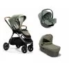 Joie Pack Trio Poussette Finiti Signature Pine + Siège Auto I-snug 2 Laurel + Nacelle Ramble Signature Xl Pine