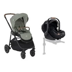 Joie Pack Duo Poussette Versatrax Laurel + Siège Auto I-level Recline Eclipse
