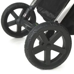 Jané Pack Duo Poussette Crosslight Pro Châssis Silver Shadow + Nacelle Matrix Light 2 Cold Black -Produits Pour Bébé jn041488098 7