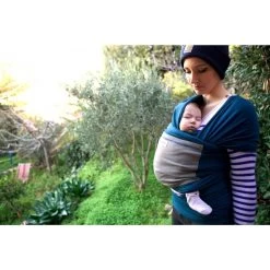 Écharpe De Portage L'originale Bleu Paon Poche éléphant -Produits Pour Bébé lr046141271 9