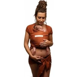 Écharpe De Portage La Basic Fauve Coton Bio -Produits Pour Bébé lr046143787 2