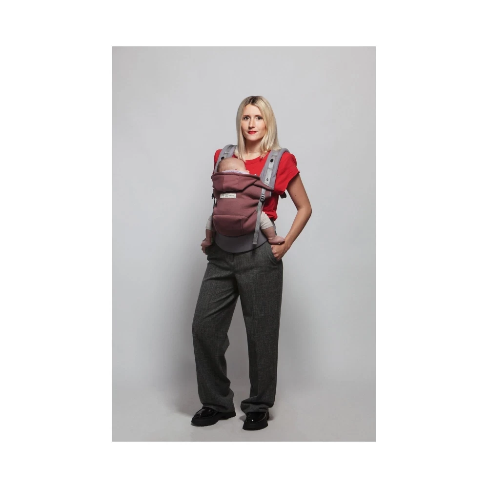 Pack évolution Porte Bébé Hoodiecarrier Bois De Rose 3 Pack évolution Porte Bébé Hoodiecarrier Bois De Rose – Image 3