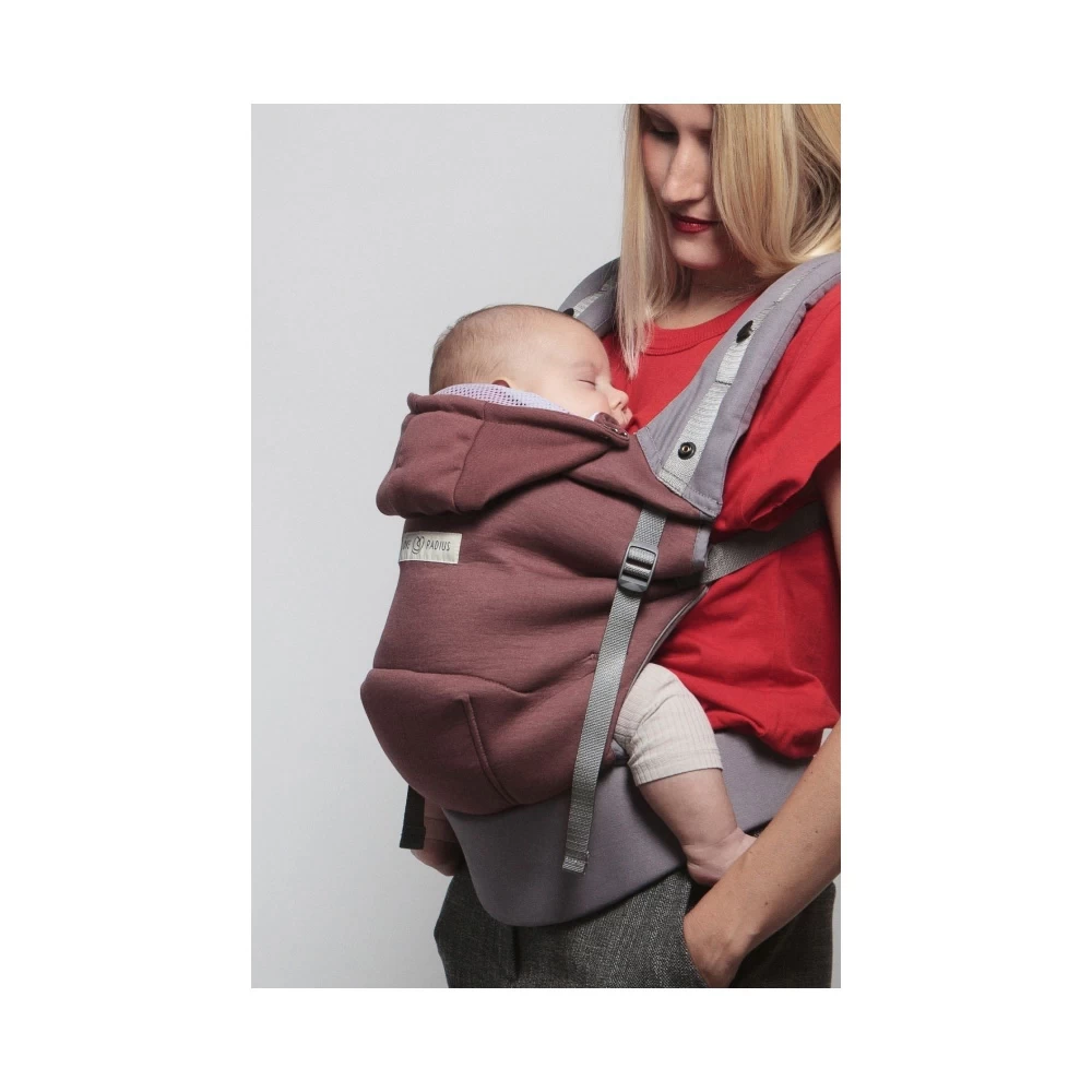 Pack évolution Porte Bébé Hoodiecarrier Bois De Rose 5 Pack évolution Porte Bébé Hoodiecarrier Bois De Rose – Image 5