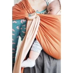 Echarpe De Portage Sans Nœud - Nude, Caramel (réversible) -Produits Pour Bébé lr046175760 3