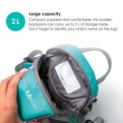 Sac à Dos Enfant Avec Sangle Amovible Päk Aqua -Produits Pour Bébé lu045487558 6