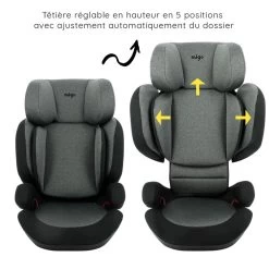 Siège Auto Mirage Easyfix Groupe 2/3 7 Siège Auto Mirage Easyfix Groupe 2/3 -Produits Pour Bébé mg031149487 3