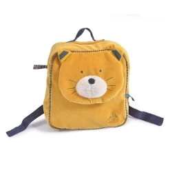Moulin Roty Sac à Dos Chat Moutarde Lulu Les Moustaches