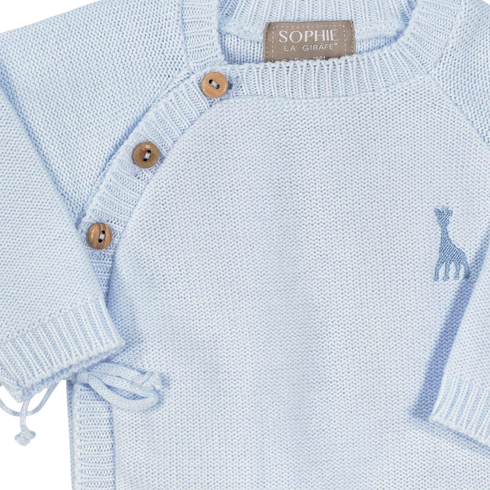 Brassière Sophie La Girafe 1 Mois Bleu 2 Brassière Sophie La Girafe 1 Mois Bleu – Image 2