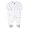 Pyjama Coton Sophie La Girafe 3 Mois Gris
