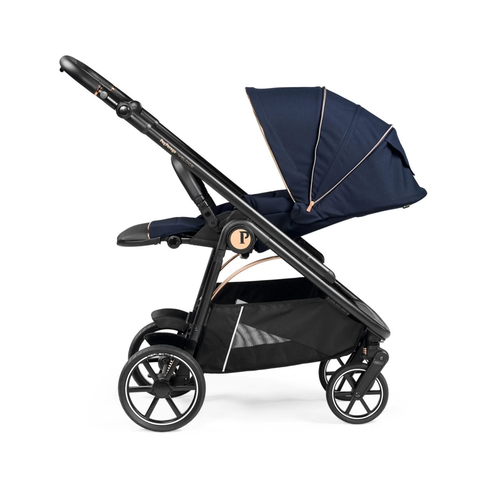 PEG PEREGO Poussette Veloce Blue Shine 4 PEG PEREGO Poussette Veloce Blue Shine – Image 4