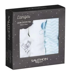 Lot De 3 Langes Bio 70x70cm Lazare