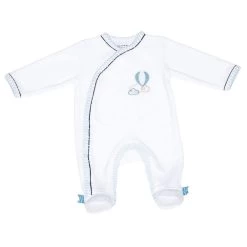 Pyjama Bébé Velours Montgolfière Lazare Naissance