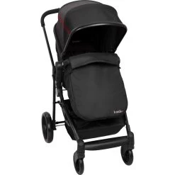 Poussette Trio Ts Domino Tri-lines Noir Rouge -Produits Pour Bébé tr041039024 4