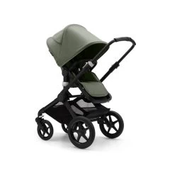 Bugaboo Pack Duo Poussette Fox 3 Complète Châssis Noir Vert Forêt -Produits Pour Bébé ug041243413 5