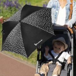 Badabulle Ombrelle Poussette Anti-uv Noire -Produits Pour Bébé ul040869135 2