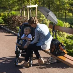 Badabulle Ombrelle Poussette Anti-uv Noire -Produits Pour Bébé ul040869135 4